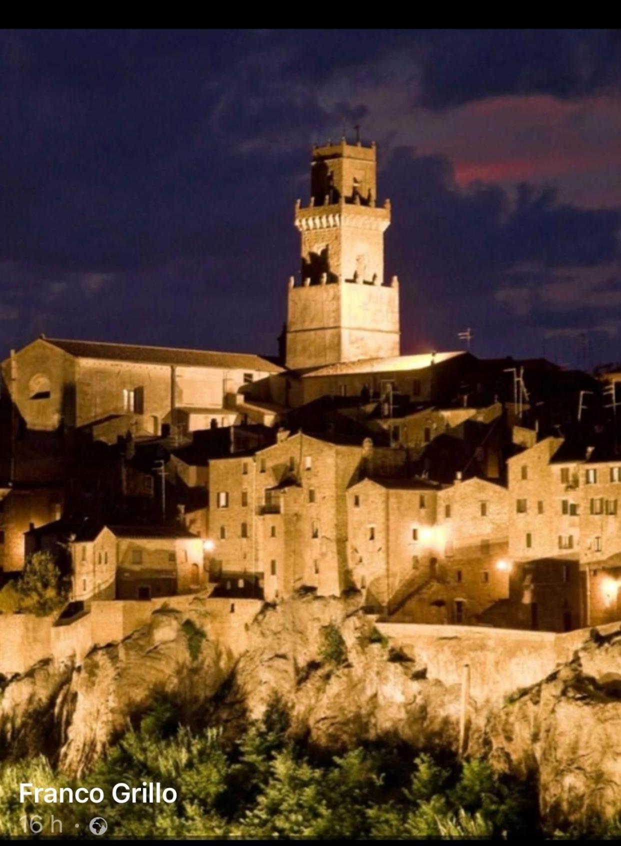 Villa Casa Della Rosa Pitigliano Exterior foto