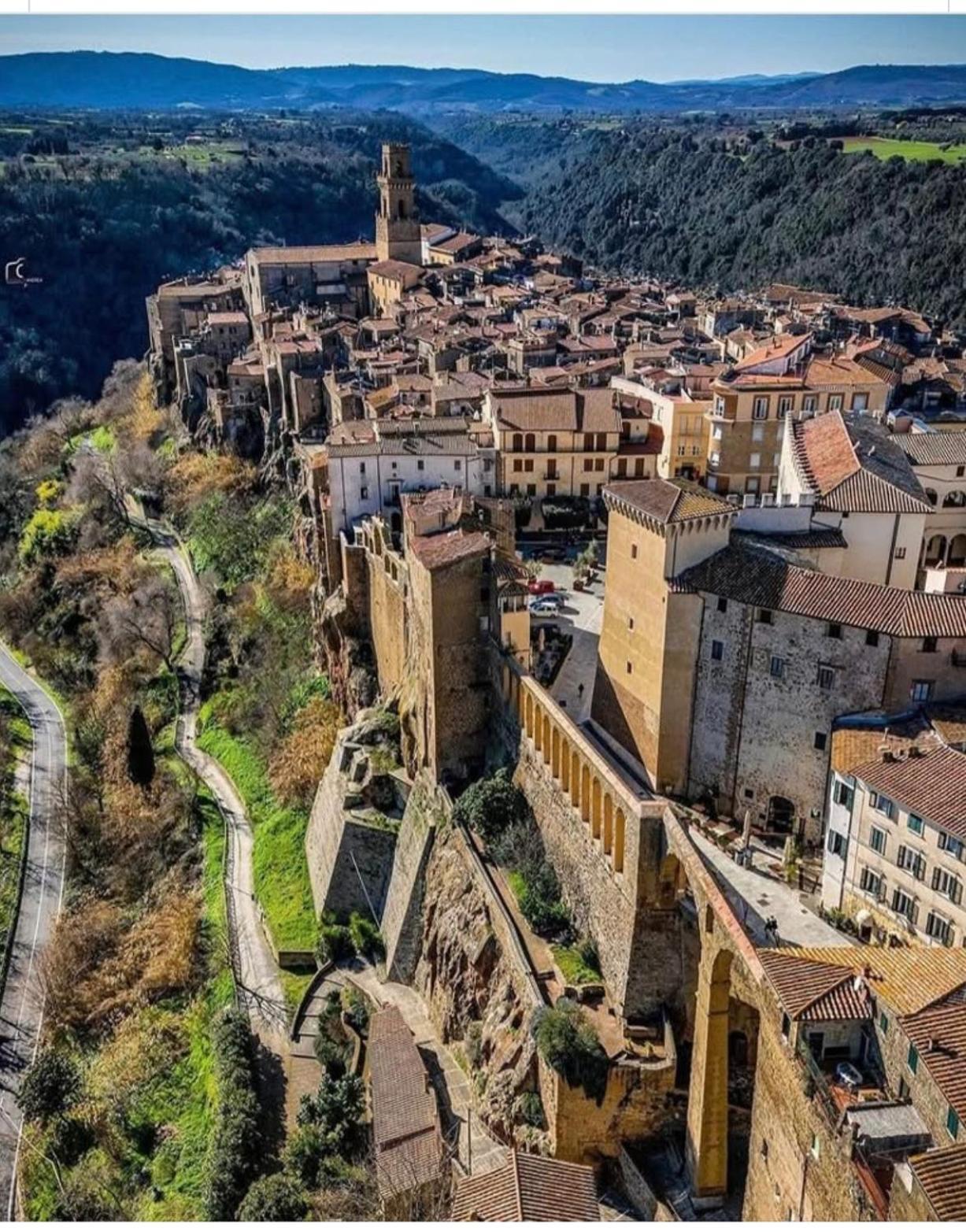 Villa Casa Della Rosa Pitigliano Exterior foto
